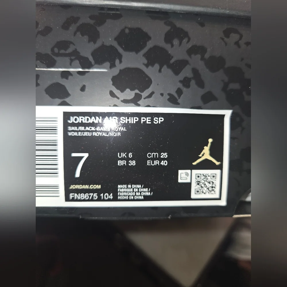 NIB Jordan x Awake NY Air Ship Sneakers - Picture 6 of 13